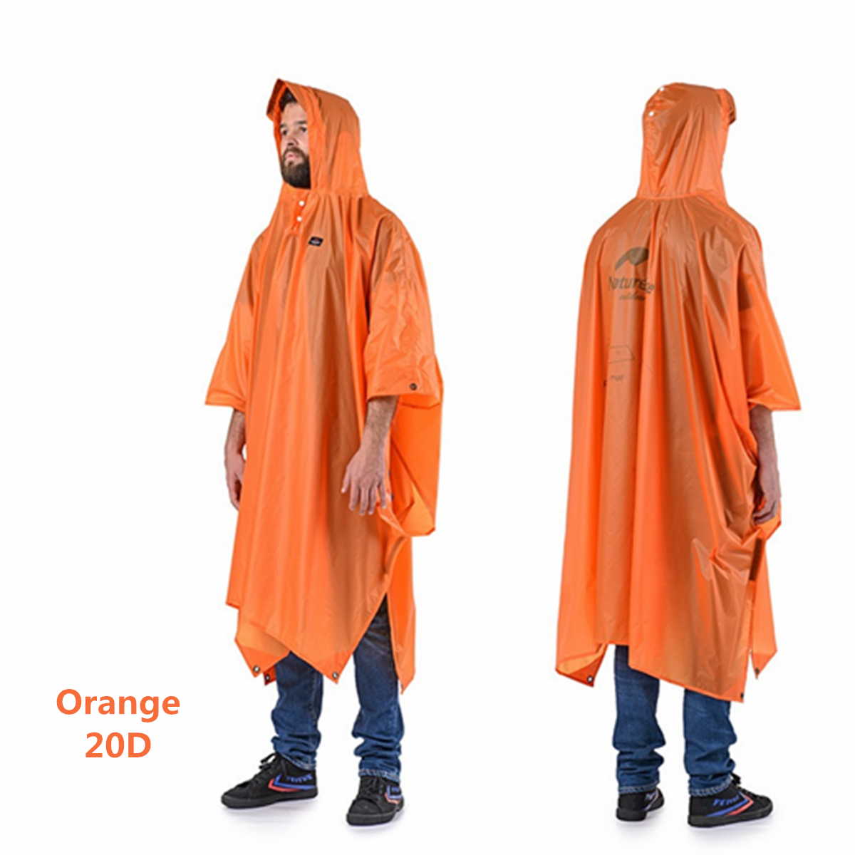 Naturehike-270T20D-3-in-1-Raincoat-Waterproof-Backpack-Cover-Outdoor-Awning-Camping-Mini-Tarp-Sun-Sh-1535685