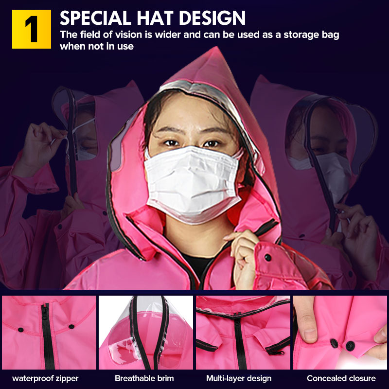 Waterproof-Electric-Bicycle-Scooter-Raincoat-Rain-Coat-Hooded-Poncho-Motorcycle-Rainwear-1809642