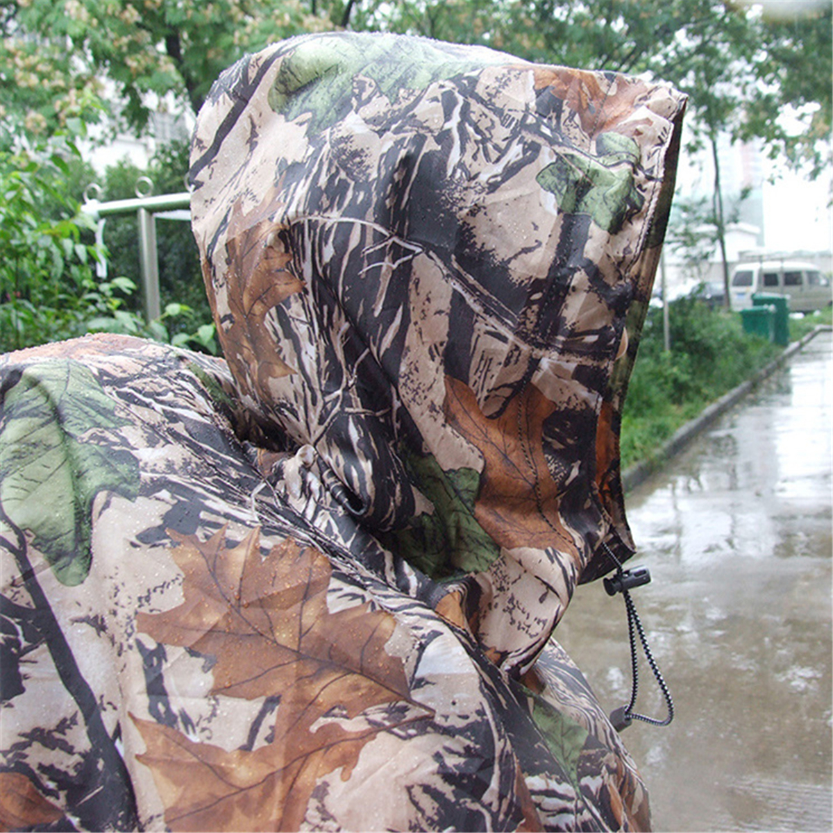 3-In-1-Raincoat-210T-Waterproof-Picnic-Mat-Cover-Electric-Bicycle-Scooter-Riding-Mountaineering-1527653