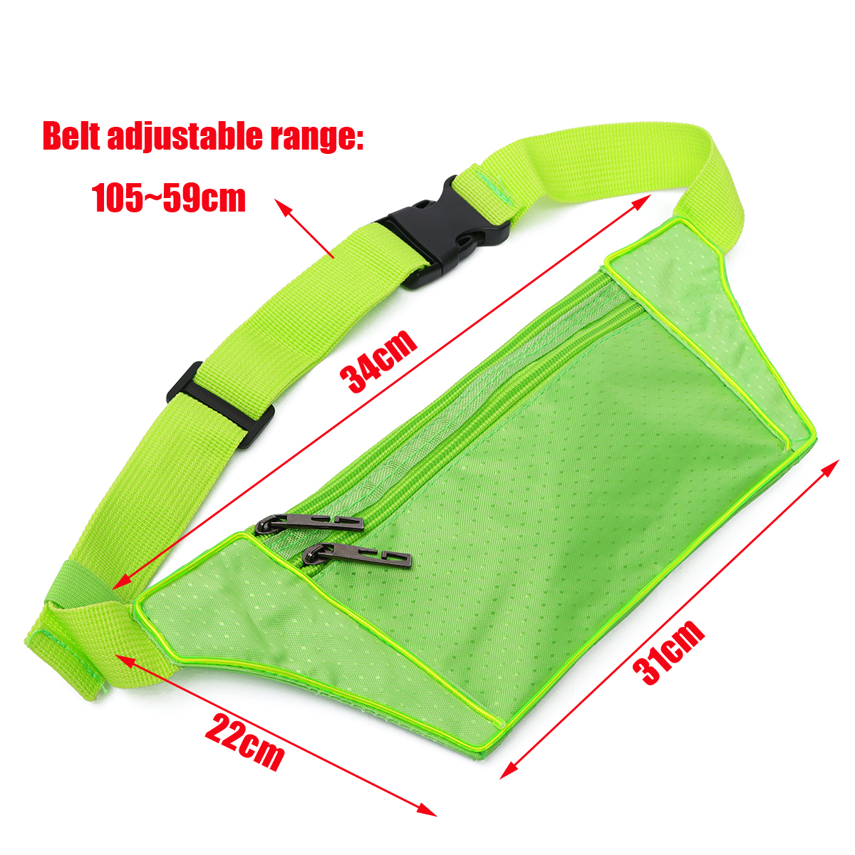 3-Modes-EL-Cold-Light-Sport-Waist-Bag-Outdoor-Climb-Hiking-Ultra-thin-Anti-theft-1458855