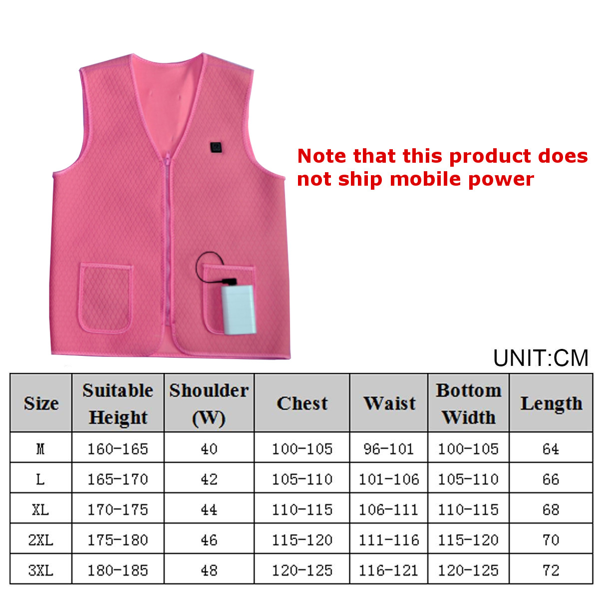 BluePink-Unisex-Electric-Battery-Heated-Heating-Pad-Vest-Winter-Warm-Up-Jacket-Warmer-1605600