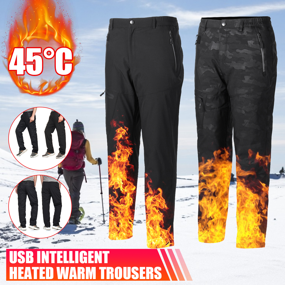 Electric-Heated-Trousers-Pants-Heater-Winter-Warmer-USB-Fleece-Lined-Windproof-1598420