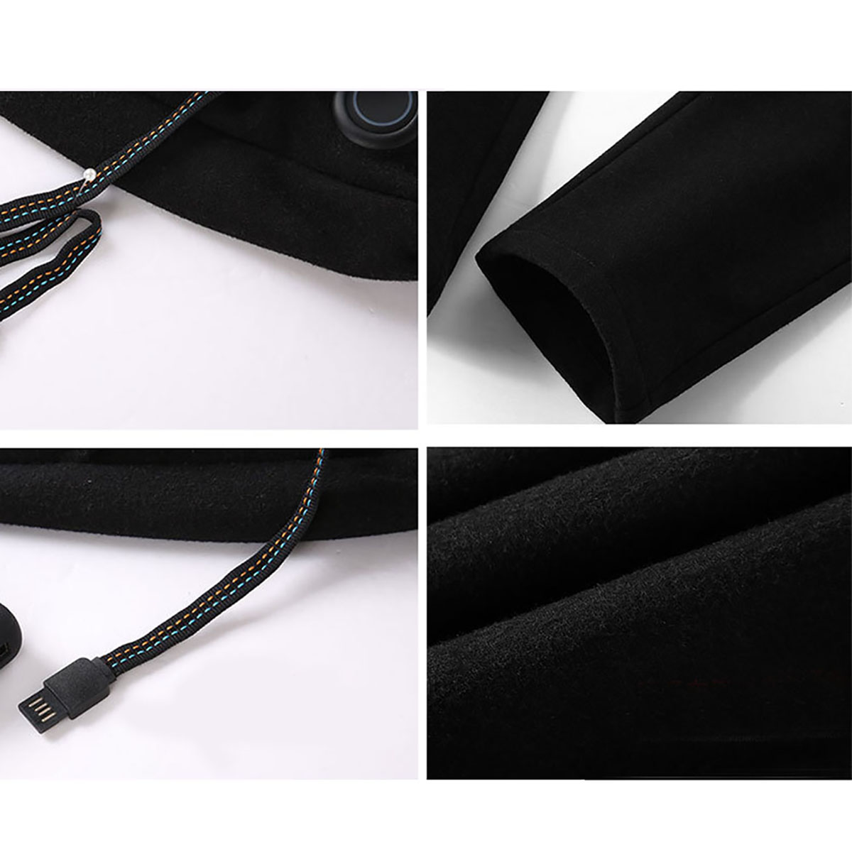 Electric-Heated-Warm-Pants-Men-Women-Heating-Base-Layer-Elastic-Trousers-USB-1407623