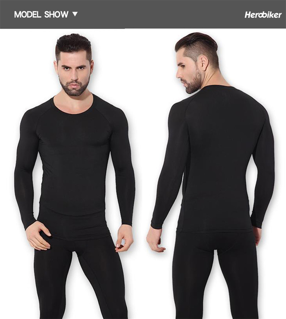 HEROBIKER-Motorcycle-Skiing-Warm-Tight-Fitting-Suit-Pants-Blouse-Riding-Motocross-Clothing-1294976