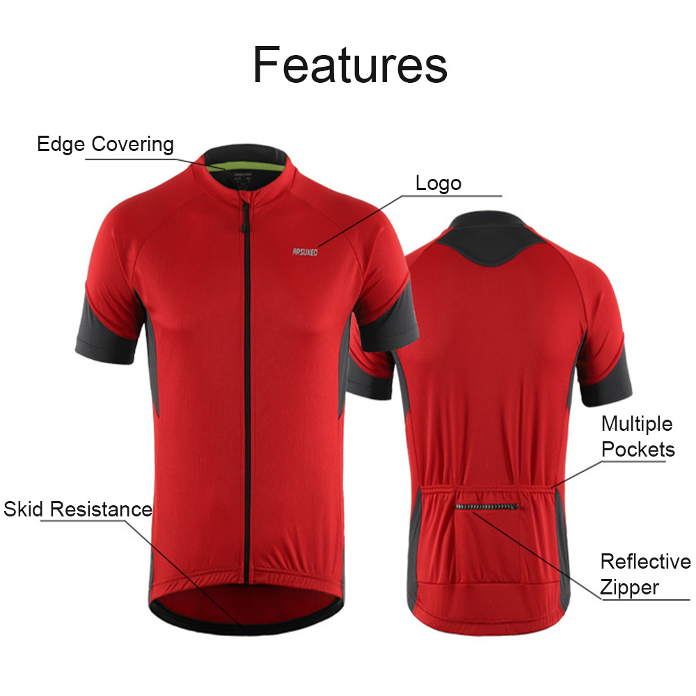 Men-Cycling-Jersey-Shirts-Sleeve-Sport-Bike-Summer-Bicycle-Clothing-T-Shirt-Top-1530744
