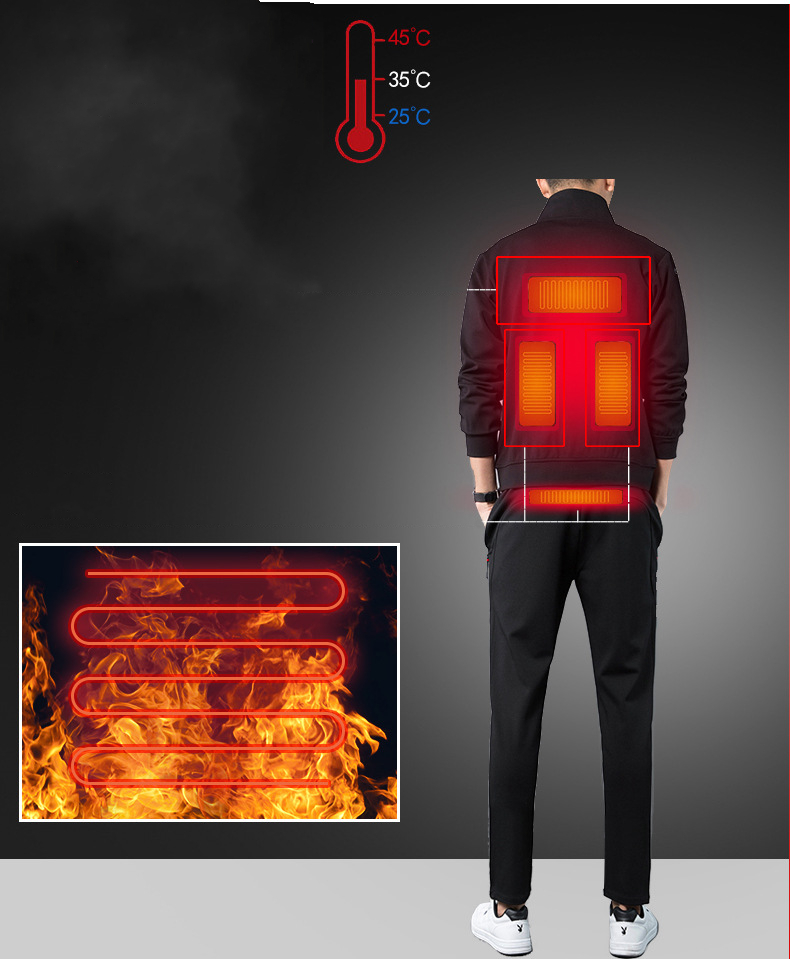 Men-Intelligent-Electric-Heated-Coats-Jacket-Pants-Suit-Black-Outdoor-Leisure-Motorcycle-Bike-Riding-1588573