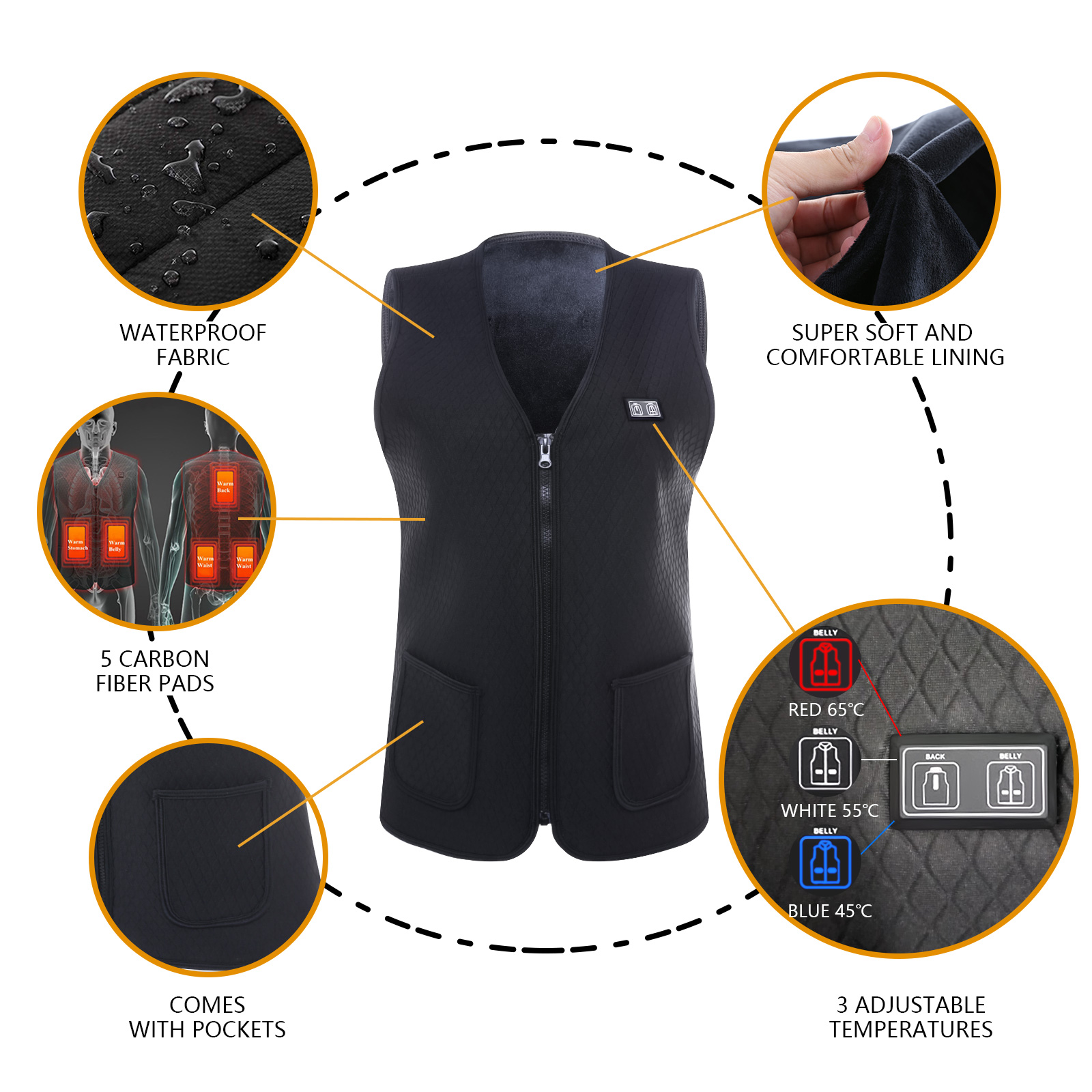 Mens-Electric-Heated-Wasitcoat-Washable-Warm-Winter-Sports-Hiking-Climbing-Motorcycle-Clothing-1567050