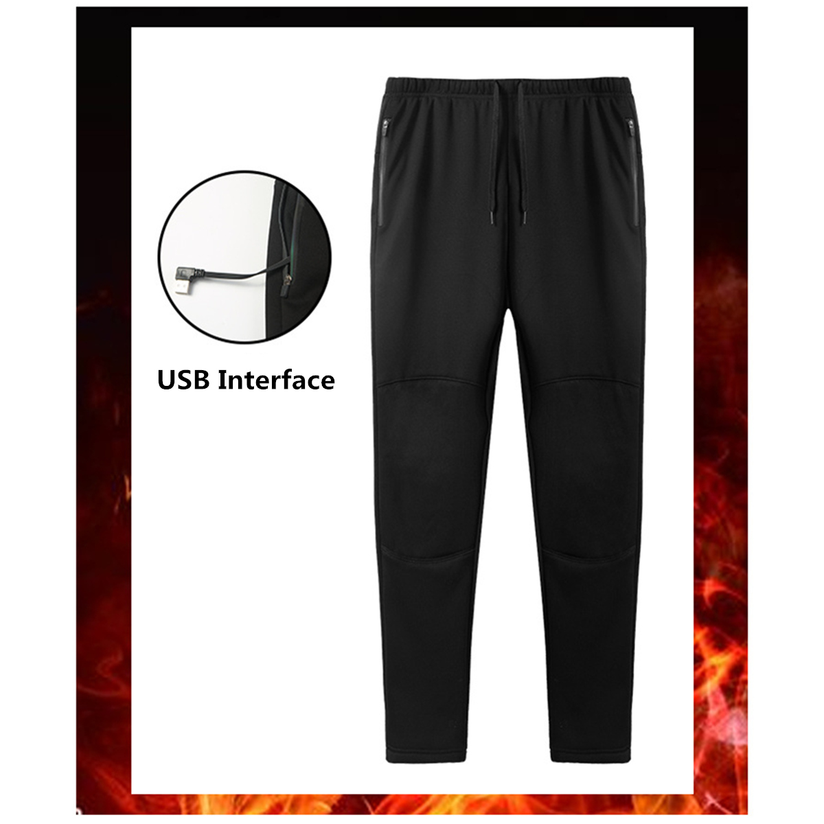 Smart-Heated-Warm-Knee-Pants-Men-Women-Trousers-USB-Interface-Drawstring-Design-1395588
