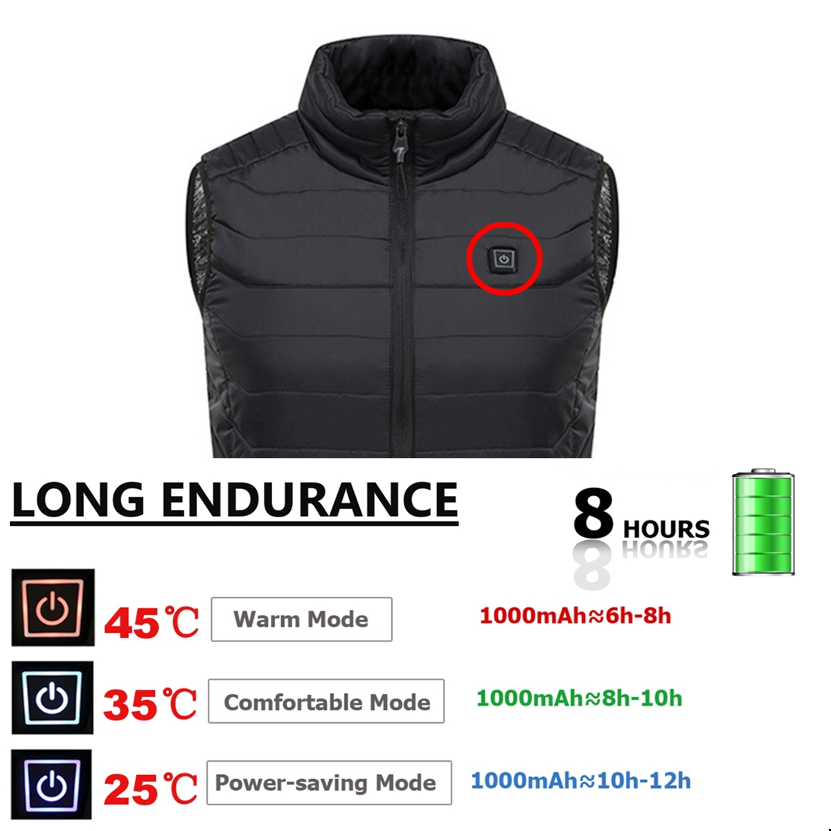 USB-Intelligent-Heating-Sleeveless-Jacket-Vest-Eiderdown-Filling-Zipper-Winter-1397769