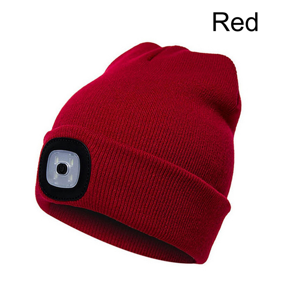 USB-Rechargeable-Wool-Repair-Cap-LED-Lighted-Warm-Hat-1615334