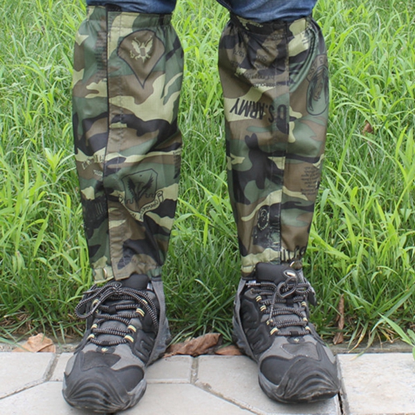 Waterproof-Racing-Walking-Hiking-Gaiters-Camouflage-Boots-Covers-1041784