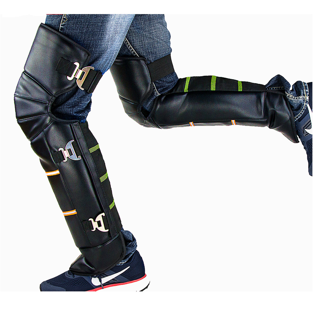 Winter-Motorcycle-Cycling-PU-Leather-Kneepads-Protector-Leg-Warm-Waterproof-Stainless-Steel-Hook-1398520