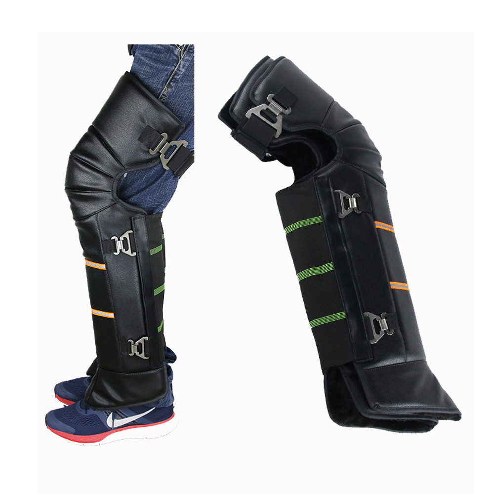 Winter-Motorcycle-Cycling-PU-Leather-Kneepads-Protector-Leg-Warm-Waterproof-Stainless-Steel-Hook-1398520