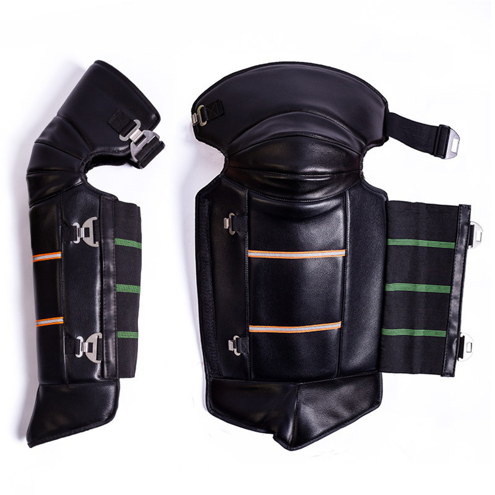 Winter-Motorcycle-Cycling-PU-Leather-Kneepads-Protector-Leg-Warm-Waterproof-Stainless-Steel-Hook-1398520