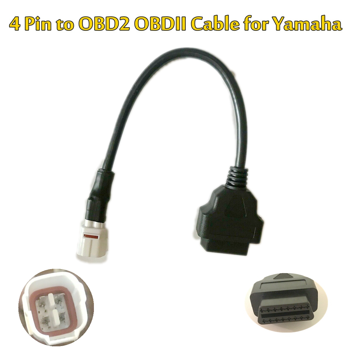 4-Pin-to-OBD2-OBDII-Diagnostic-Cable-Harness-Adapter-For-Yamaha-1577998