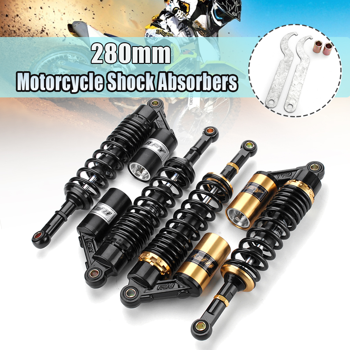 11-inch-280mm-Rear-Air-Shock-Absorber-Suspension-For-ATV-Motorcycle-Dirt-Bike-1394762