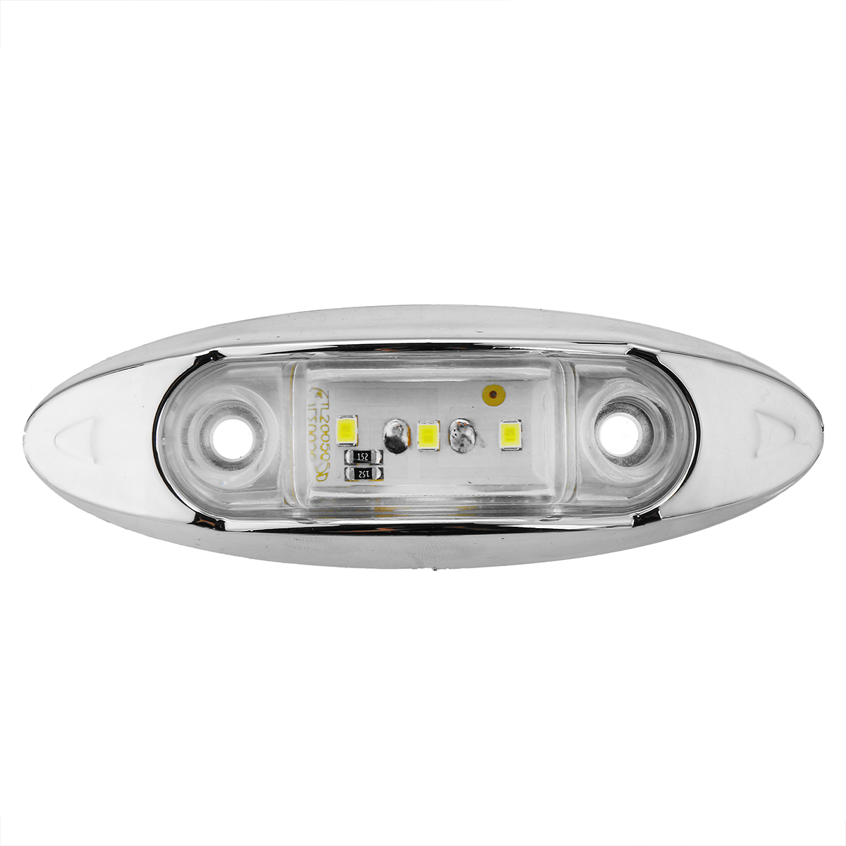 10Pcs-White-3LED-24V-Side-Marker-Indicator-Light-Clearance-Lamp-Truck-Trailer-Lorry-Van-1714773