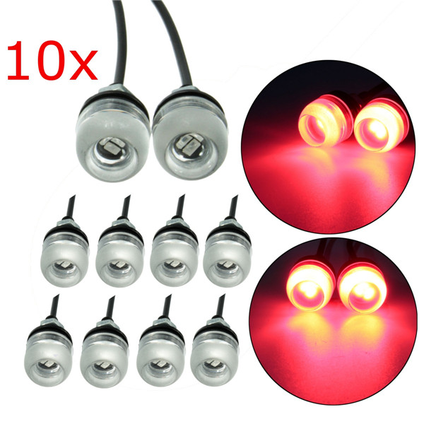 10pcs-Motorcycle-5630-18mm-3Led-Eagle-Eye-Lamp-Daytime-Running-Lights-Red-1038104