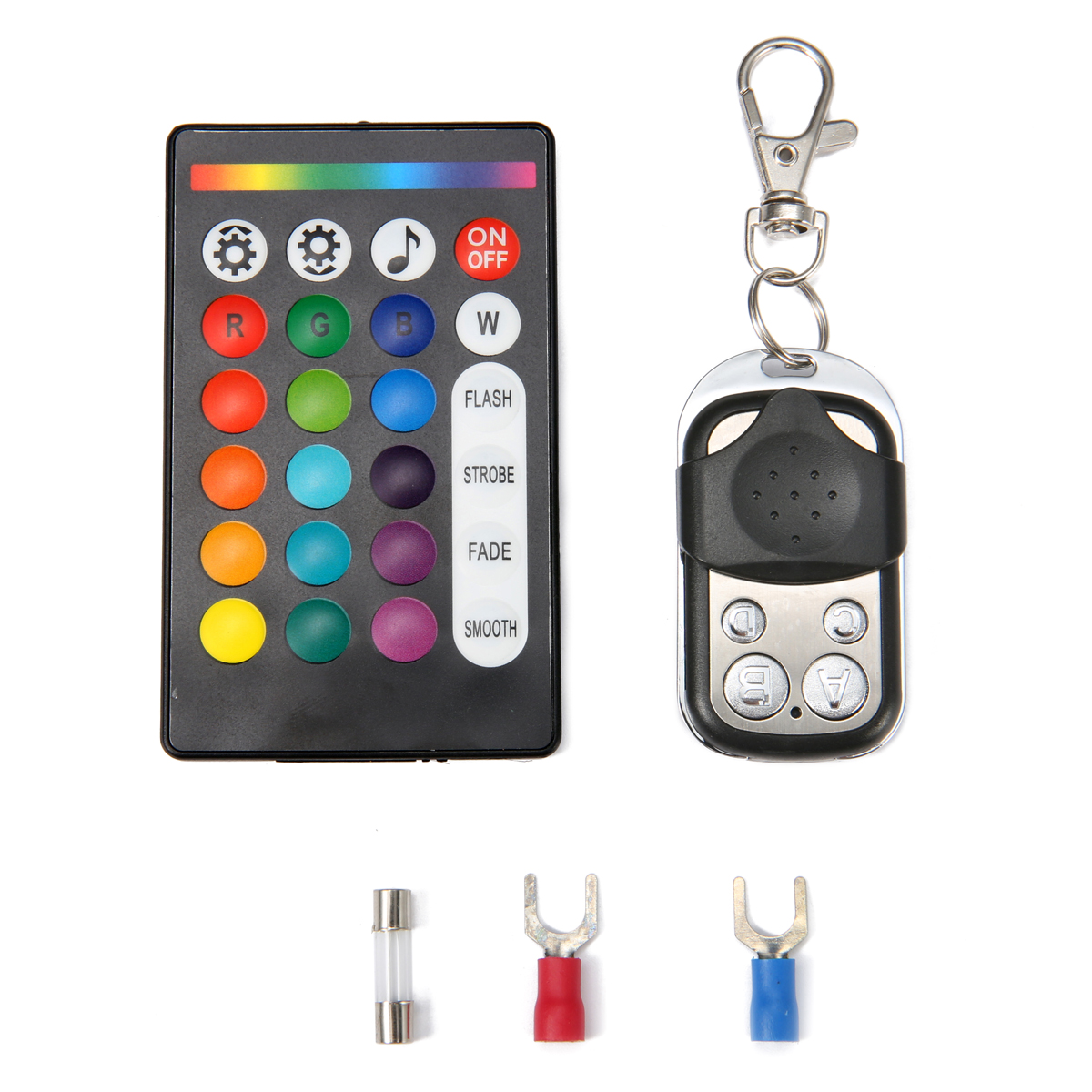 10pcs-Wireless-RGB-IRRF-Multi-Color-LED-Light-Strips-Remote-Control-Neon-Atmosphere-Lamp-1208476