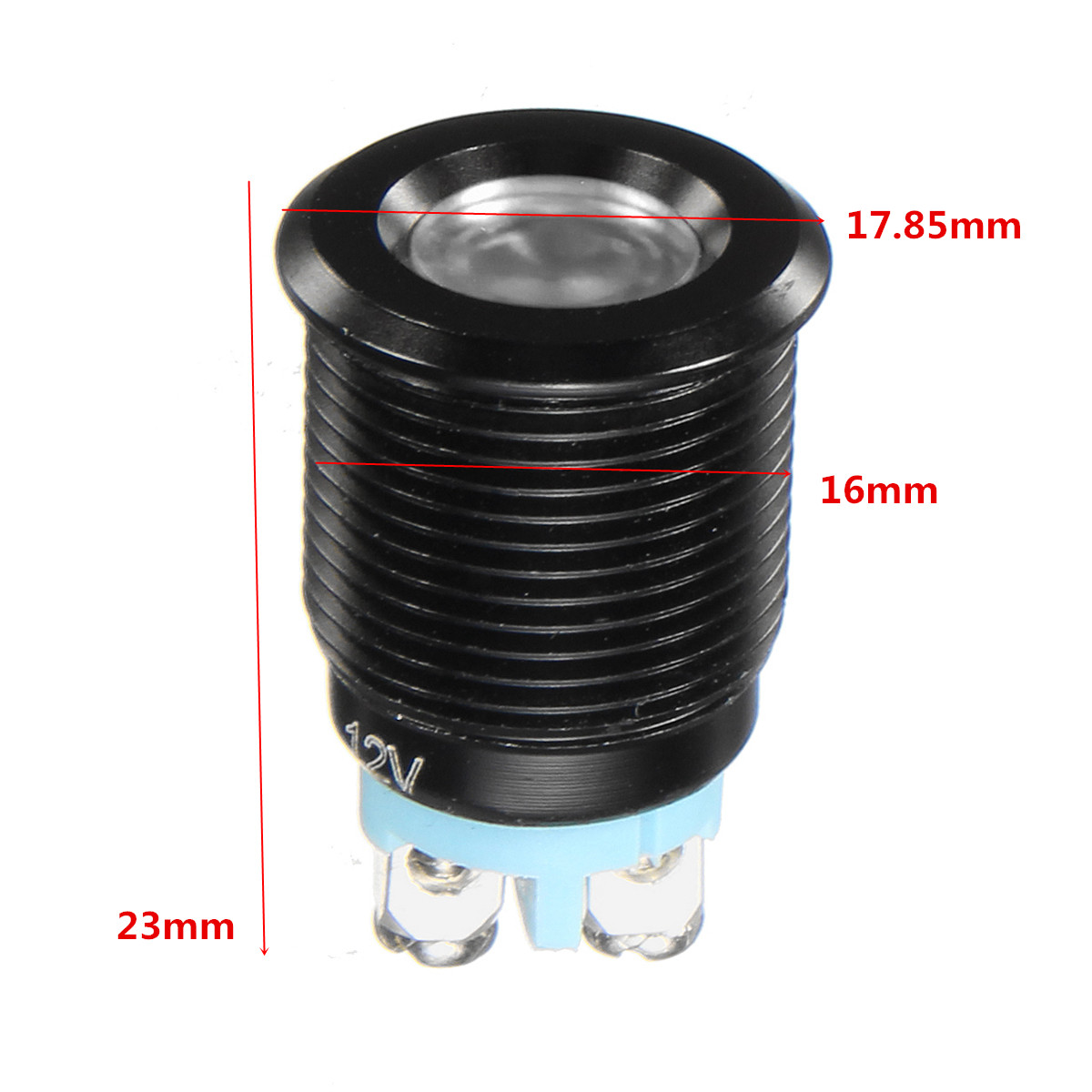 122436V-16mm-Metal-Dash-Panel-Warning-Pilot-LED-Indicator-Light-Boat-Car-Yacht-1260589