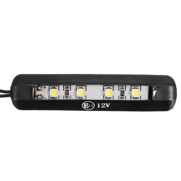 12V-03W-Motorcycle-Car-4-LEDs-Tiny-Rear-Number-Plate-Light-Lamp-1042888