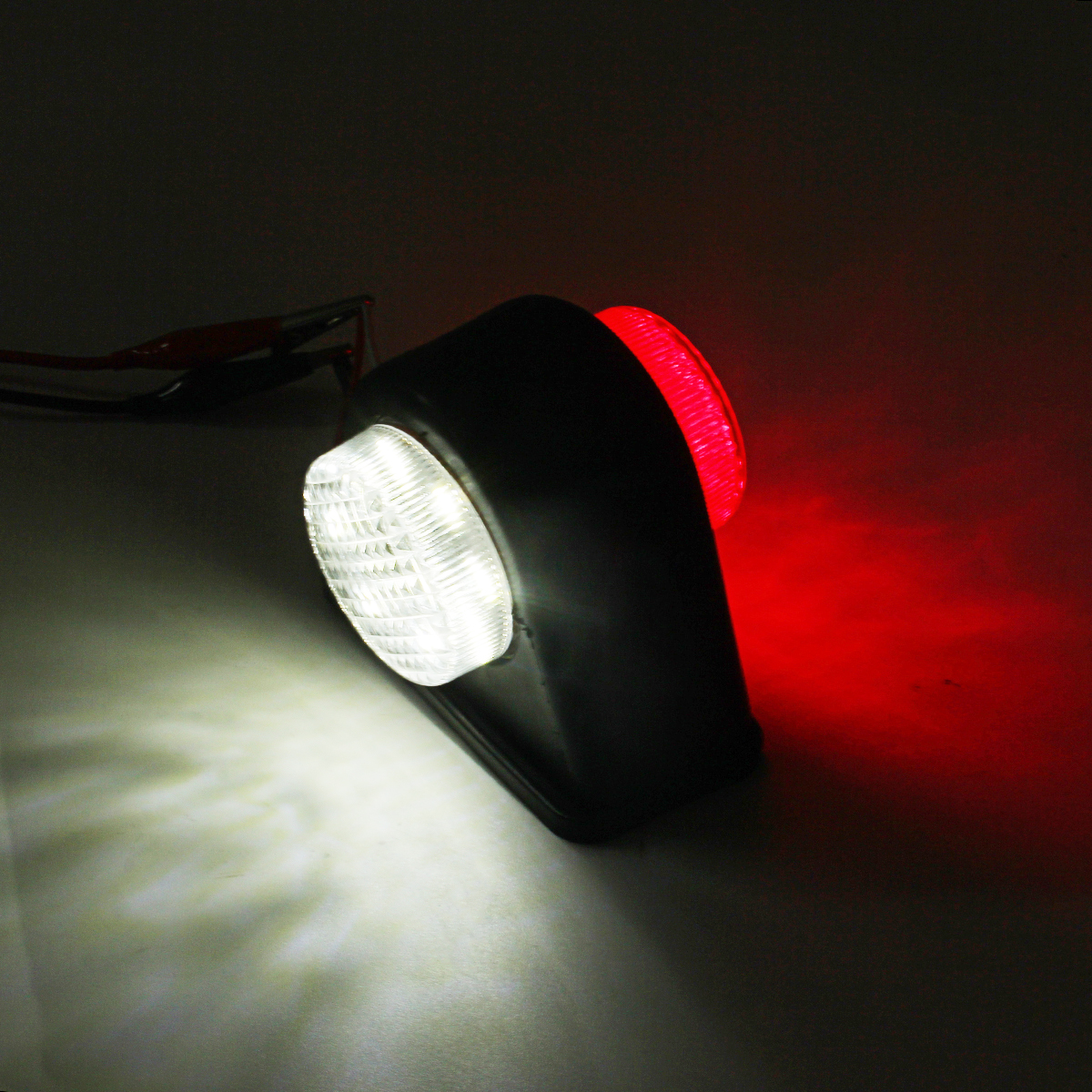 12V-24V-12-LEDs-Mini-Side-Marker-Light-Lamp-Rubber-Trailer-Truck-Caravan-Van-1725454