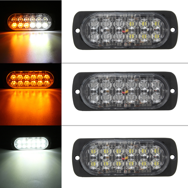 12V-24V-36W-12-LED-Recovery-Strobe-Grill-Breakdown-Flashing-Light-Warning-Lamp-Indicator-Lamp-1135597