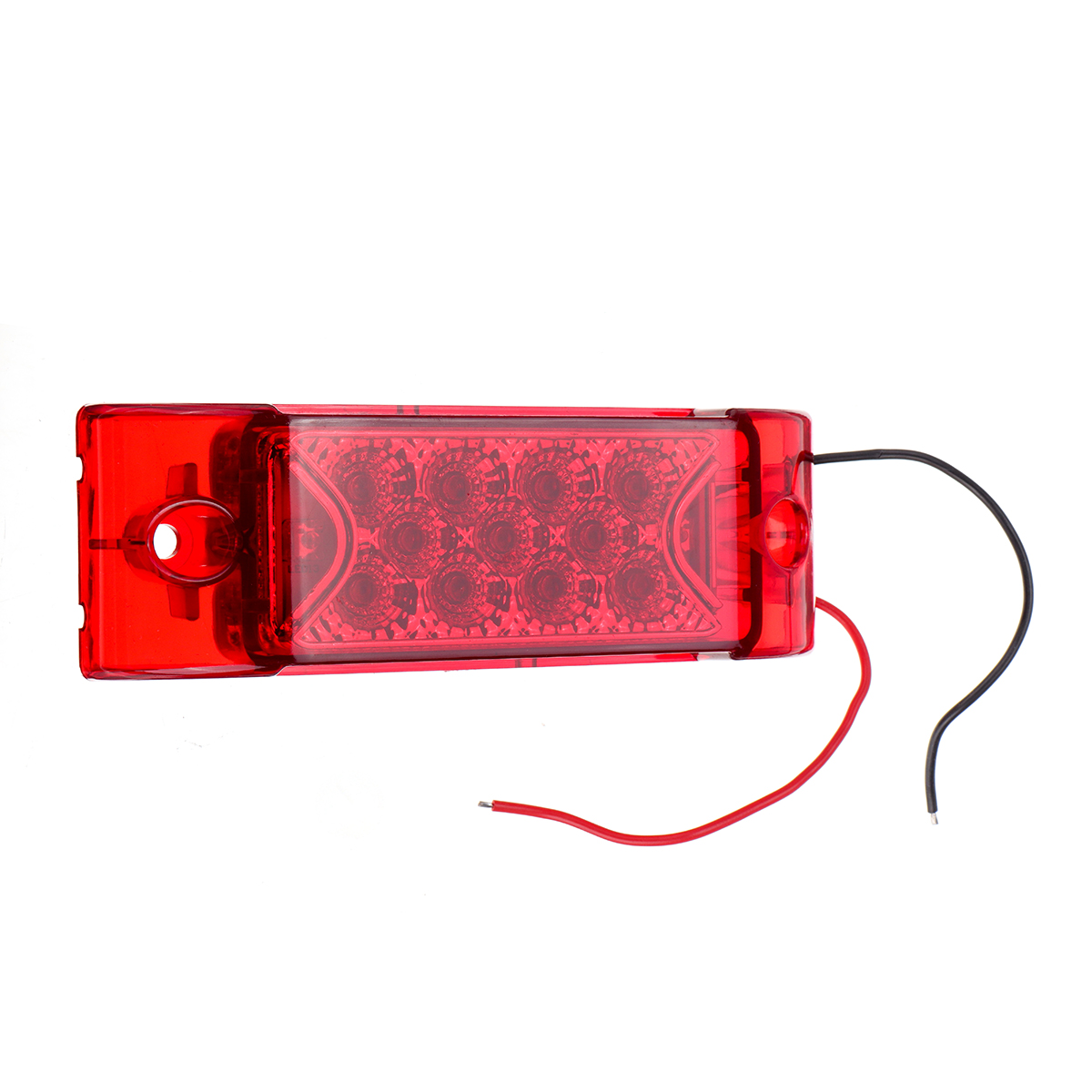 12V-24V-LED-Trailer-Rear-Tail-Side-Marker-Lamp-Light-Car-Truck-RedYellow-Universal-1445215