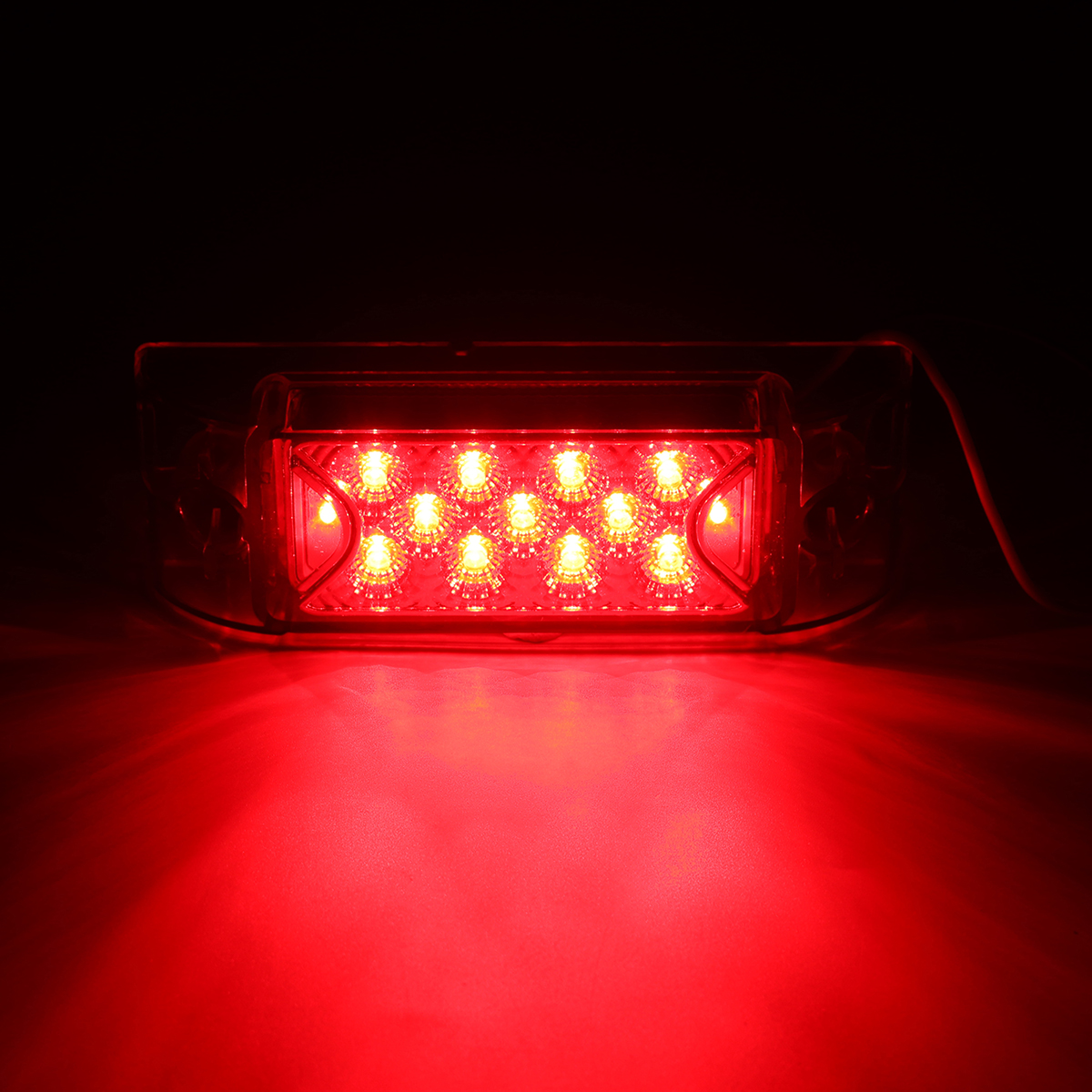 12V-24V-LED-Trailer-Rear-Tail-Side-Marker-Lamp-Light-Car-Truck-RedYellow-Universal-1445215
