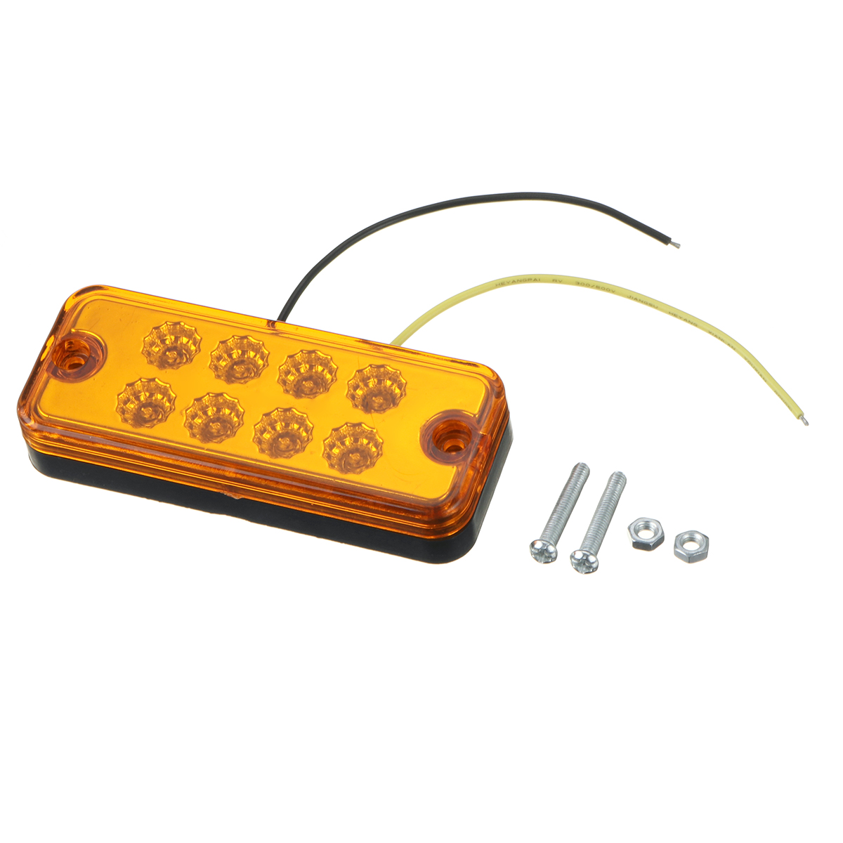 12V-24V-Traffic-Light-Grille-LED-Warning-Light-Truck-Trailers-Amber-Color-Lamp-1764203