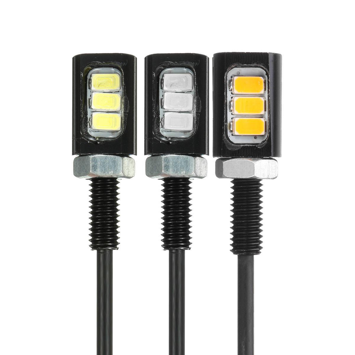 12V-3-LED-SMD-Motorcycle-Car-Number-License-Plate-Screw-Bolt-Light-Lamp-Bulb-1221927