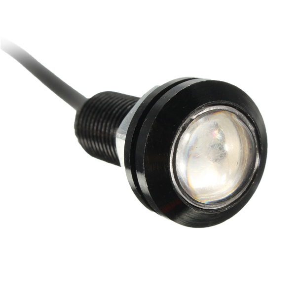 12V-3W-18mm-Car-Motorcycle-LED-Eagle-Eye-Plate-License-Running-DRL-Tail-Light-Lamp-1034992