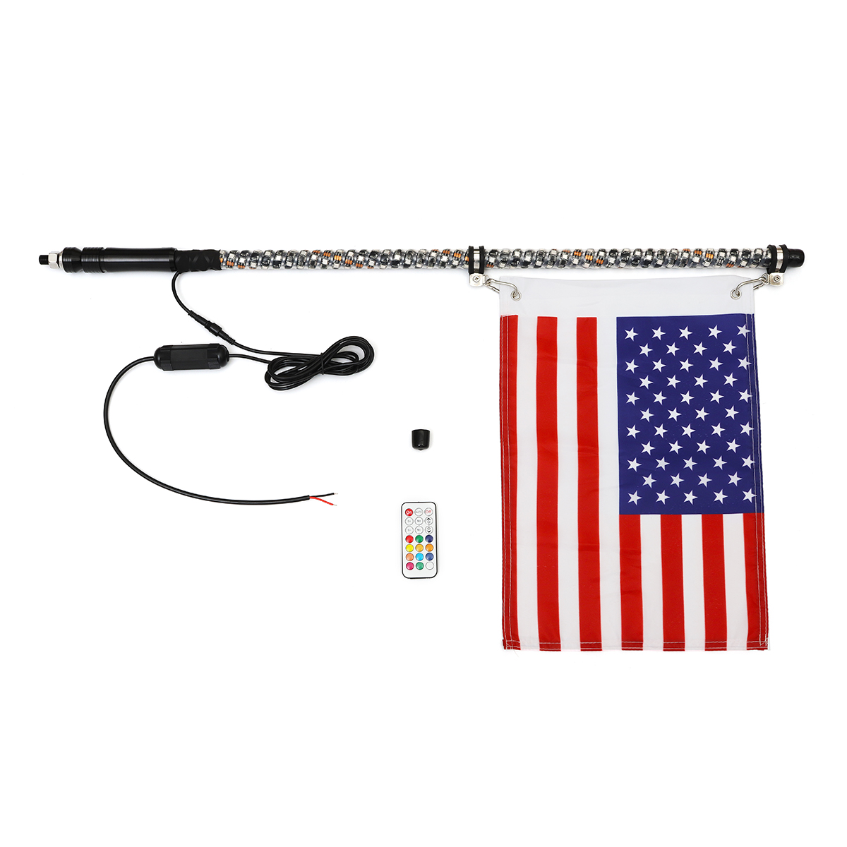 12V-3ft4ft-5050RGB-LED-Whip-Light-Flagpole-Lamp-With-Flag-6000-Colors-300-Modes-For-Jeep-ATV-UTV-Mot-1462904