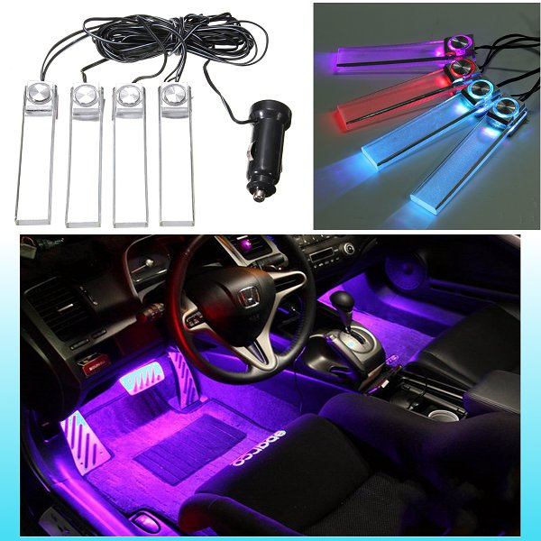 12V-4-in-1-LED-Auto-Interior-Floor-Dash-Decorative-Atmosphere-Light-Lamp-984104