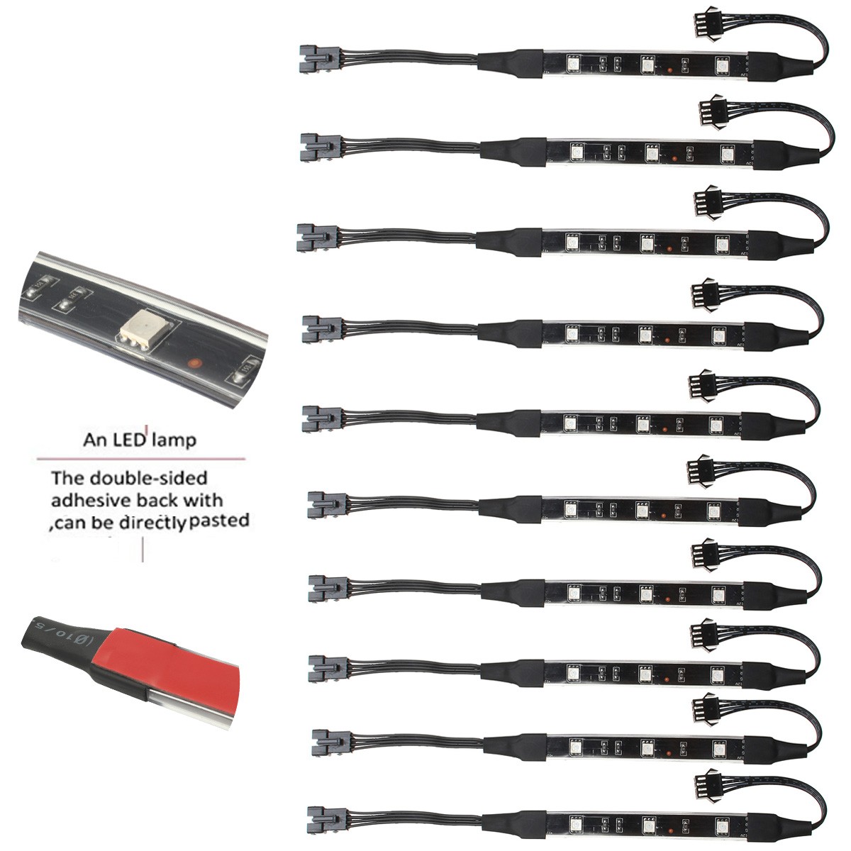 12V-50W-Multi-Color-Wireless-Remote-Control-Motorcycle-Lamp-RGB-Flexible-Strips-Ground-Effect-Light-1267590