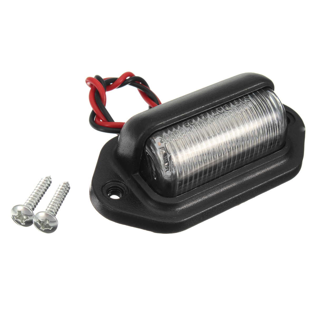 12V-6-LED-Red-Rear-Number-License-Plate-Interior-Step-Lights-Van-Trailer-Truck-1328438