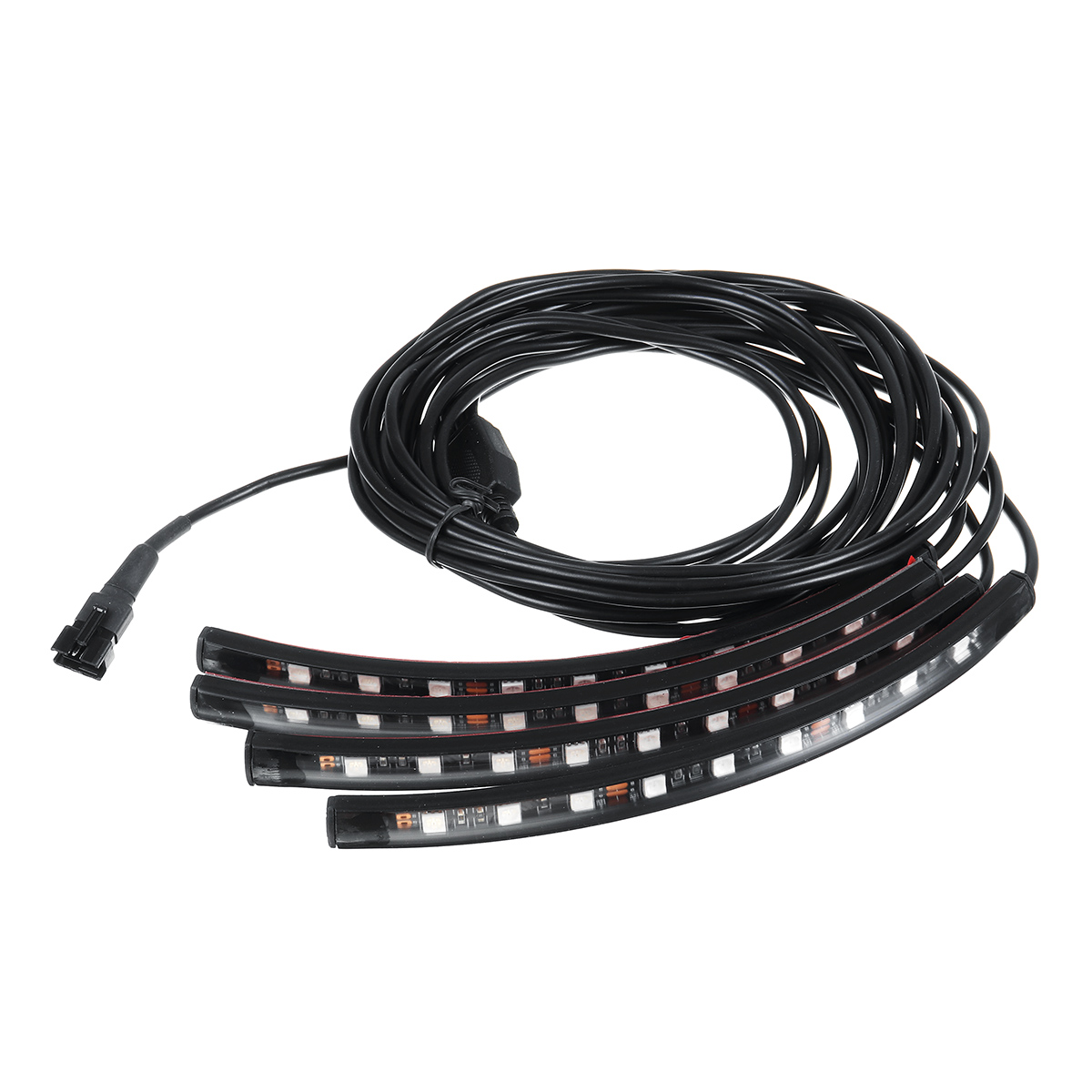 12V-8-Pods-LED-RGB-Rock-Light-Underbody-Neon-Atmosphere-Music-Neon-Lamp-RF-Dual-Remote-1819520