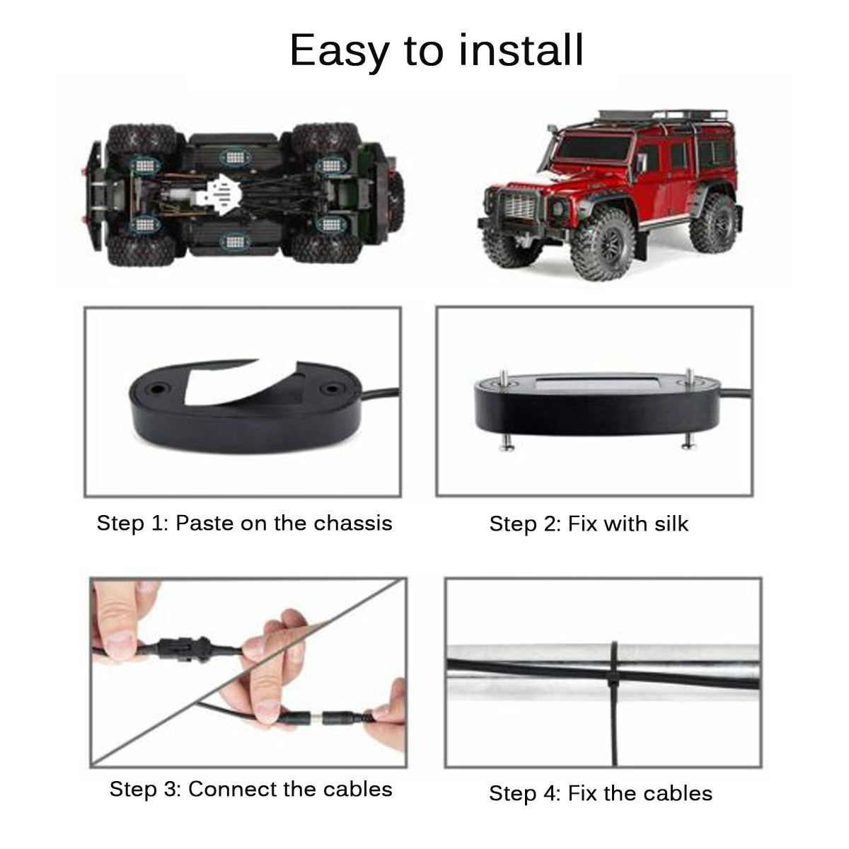 12V-8Pcs-16-Color-bluetooth-APP-Control-RGB-5050-LED-Rock-Light-Under-Body-Underglow-Atmosphere-Musi-1819518