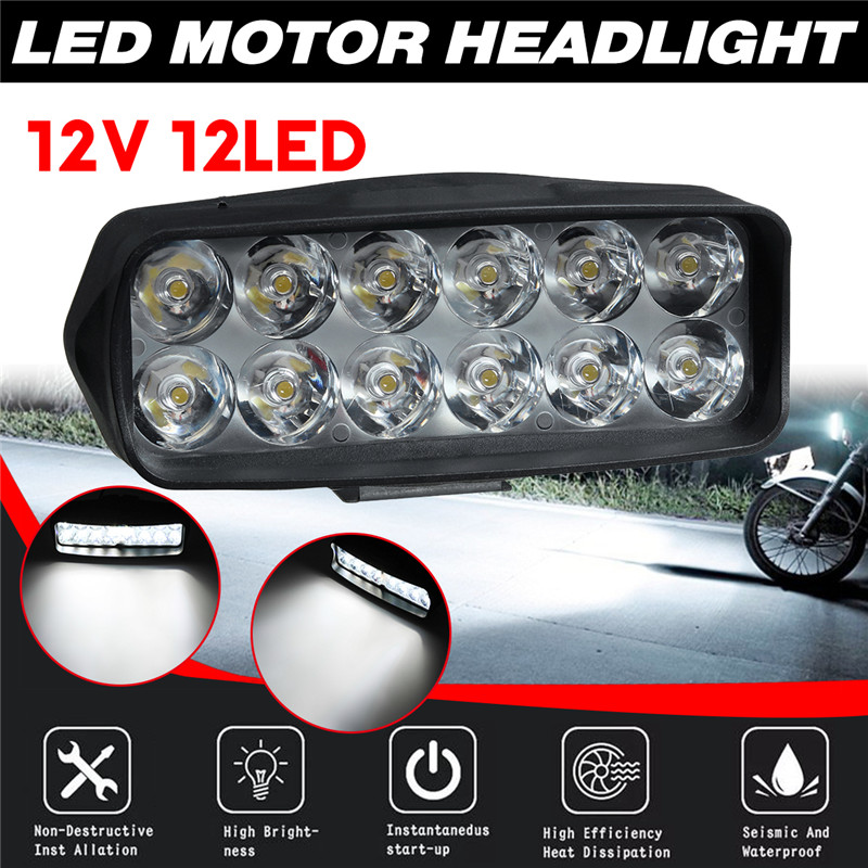 12V-LED-Headlights-Modified-External-Spotlight-12-Lamp-Beads-ABS-Shell-For-Electric-Vehicle-Motorcyc-1622293