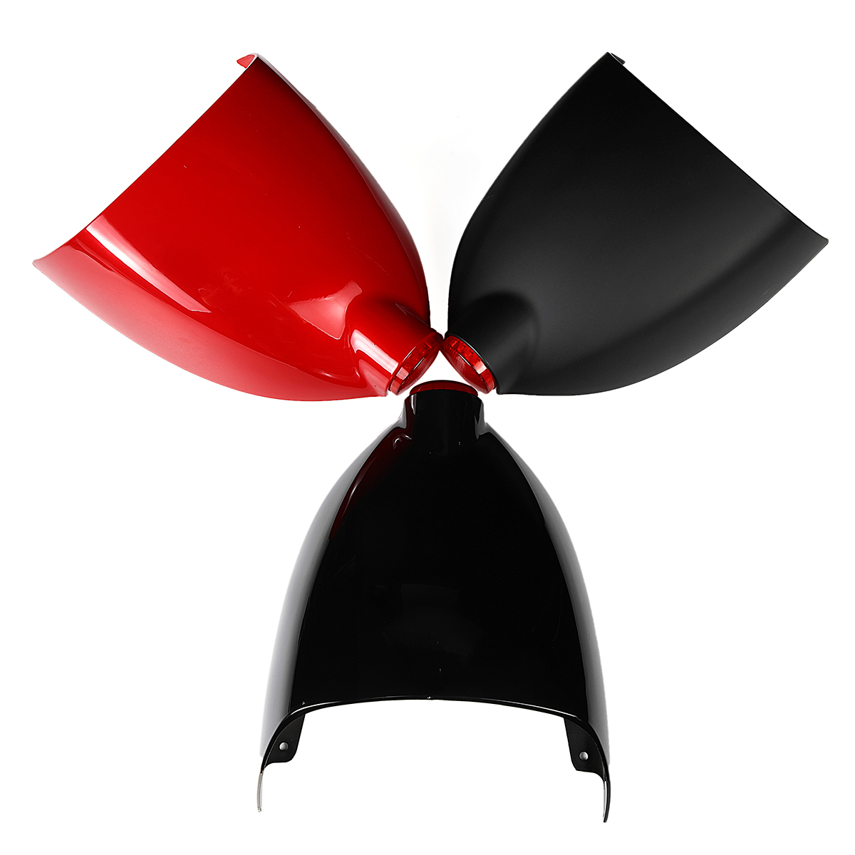 12V-Motorcycle-Cafe-Racer-Rear-Seat-Cowl-Cover-Fender-Splash-Guard-Tail-Light-Universal-1358634