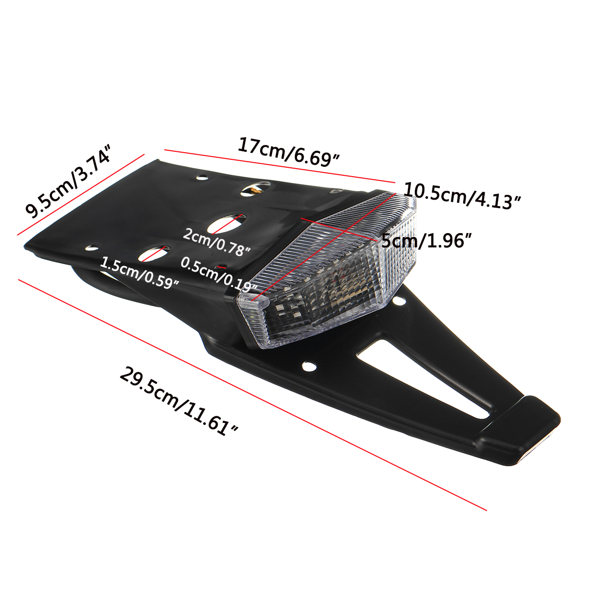 12V-Motorcycle-Integrated-LED-Rear-Fender-Driving-Brake-Stop-Motorcross-Tail-Light-Red-1749409