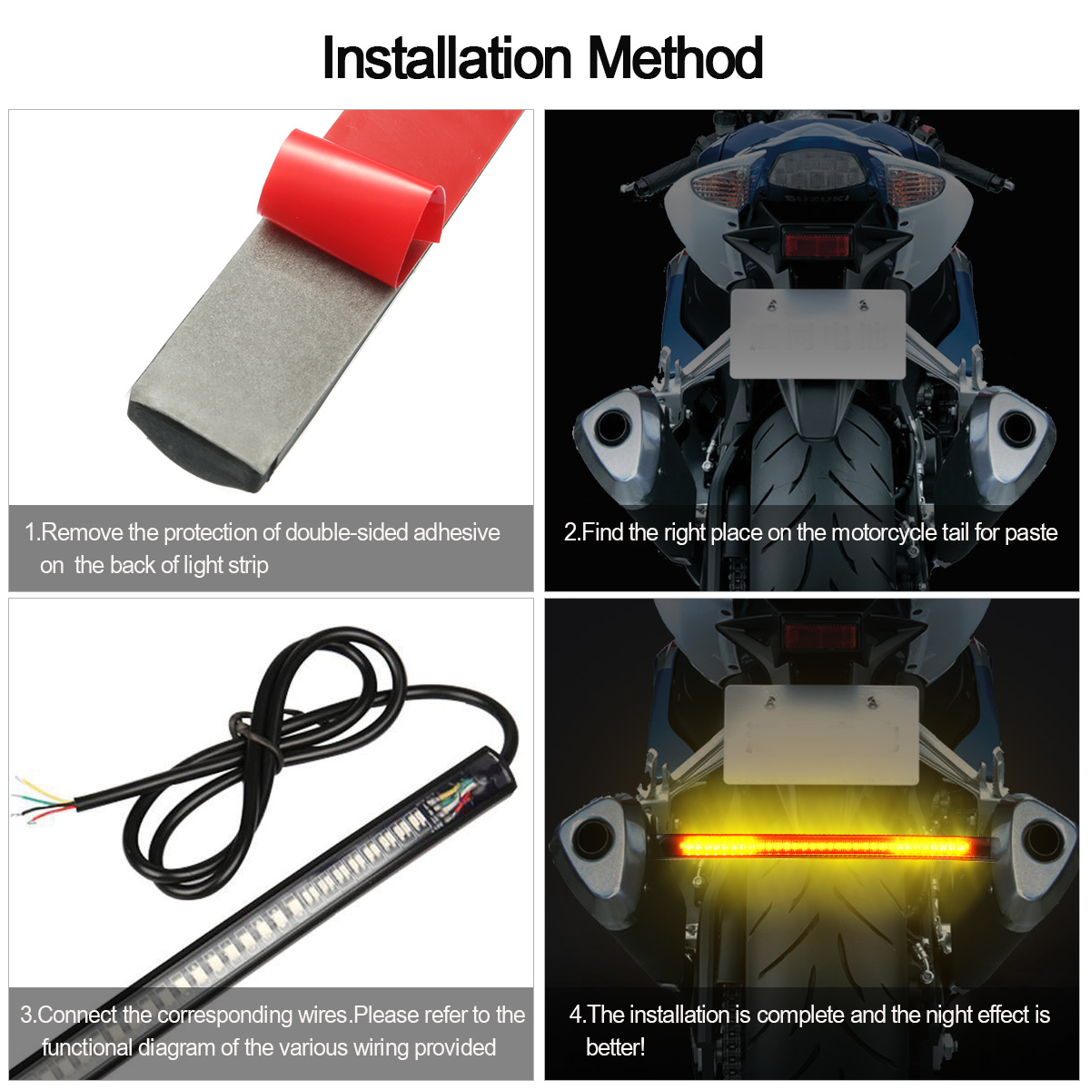12V-Motorcycle-Safety-48LED36LED-Strip-Light-Running-Rear-Brake-Turn-Signal-Flexible-1190266