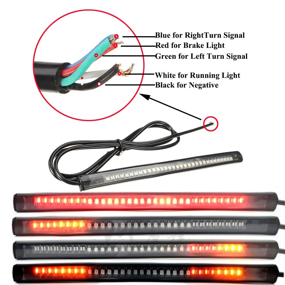 12V-Motorcycle-Safety-48LED36LED-Strip-Light-Running-Rear-Brake-Turn-Signal-Flexible-1190266