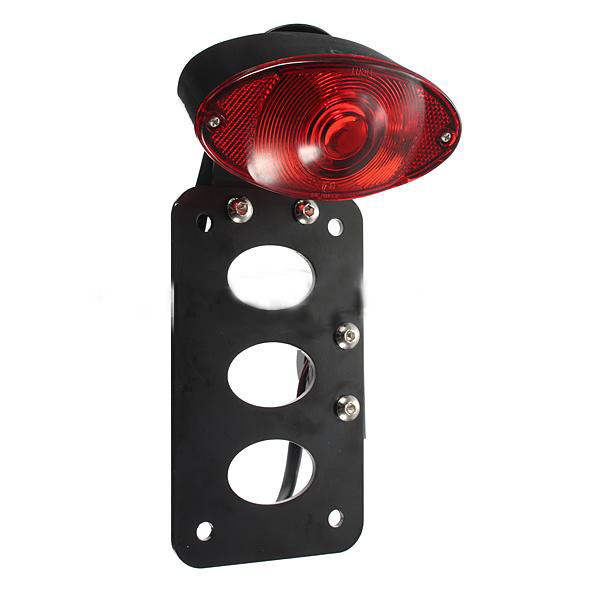 12V-SidE-mount-License-Plate-Frame-Bracket-Tail-Light-for-Harley-933169