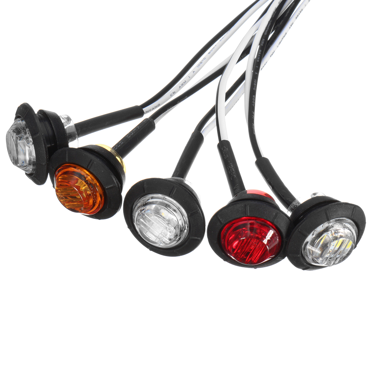 12V24V-Mini-Round-LED-Bullet-Button-Side-Marker-Lights-Metal-1195610