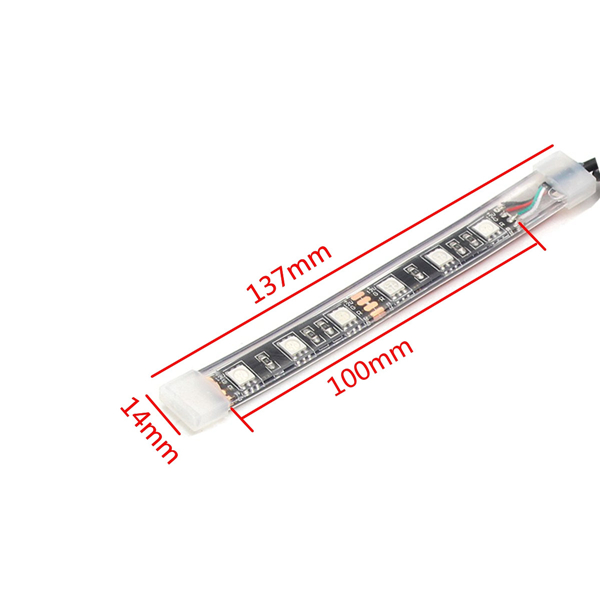 12x-LED-Remote-Wireless-Neon-Light-Strips-Kit-For-Car-Truck-Lorry-Boat-Motor-Bike-1098276