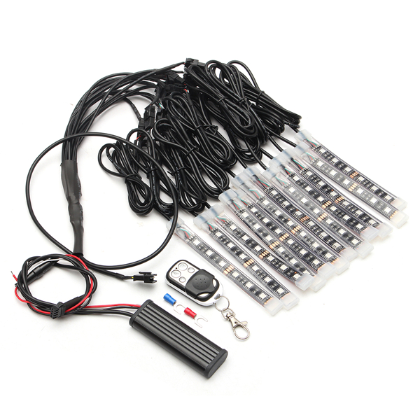 12x-LED-Remote-Wireless-Neon-Light-Strips-Kit-For-Car-Truck-Lorry-Boat-Motor-Bike-1098276