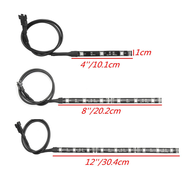 12x-Motorcycle-5050LED-Wireless-Remote-Multi-Color-Neon-Glow-Flashing-Lights-Strips-Kit-1270361