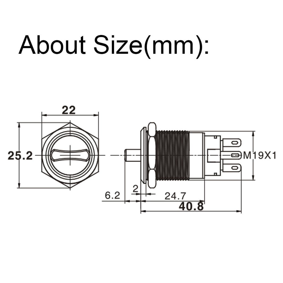 19mm-2-Position-12V-Waterproof-Stainless-Steel-Latching-Metal-Selector-Switch-1222475