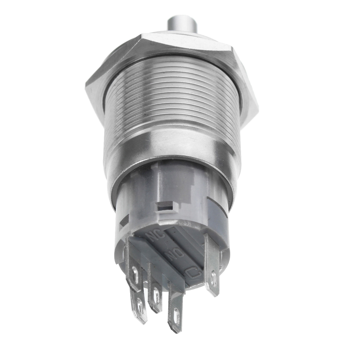 19mm-2-Position-12V-Waterproof-Stainless-Steel-Latching-Metal-Selector-Switch-1222475
